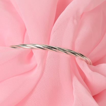 Oorja 925 Silver Minimalist Everyday Bangle