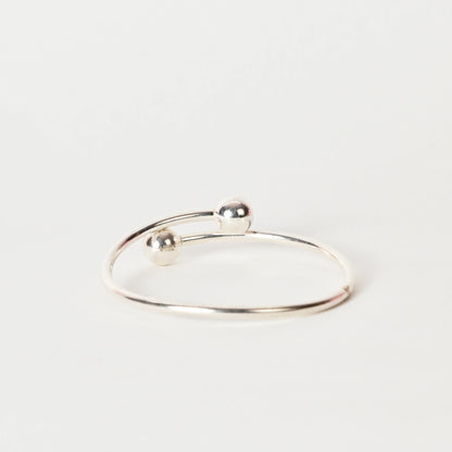 Shuchi 925 Silver Flexi Kada Bangle