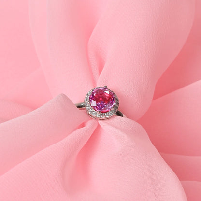 Gulaab Chunky 925 Silver Cocktail Ring