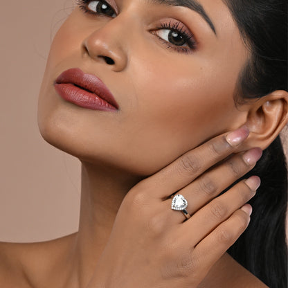 Rumi 925 Silver Adjustable Ring