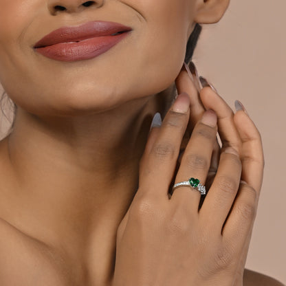 Vanya 925 Silver Adjustable Ring