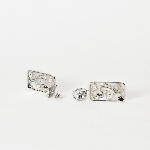 Chitra 925 Silver Dangler Earrings