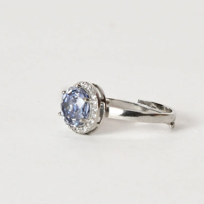 Neelima Chunky 925 Silver Cocktail Ring